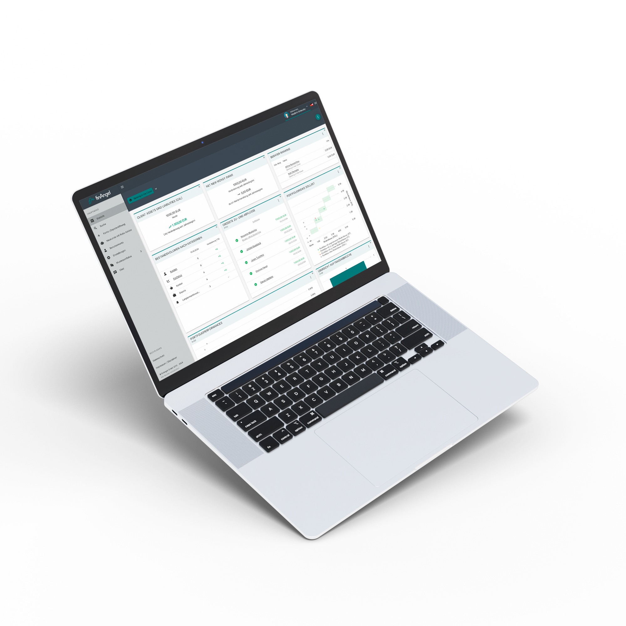 financeManager advisor dashboard